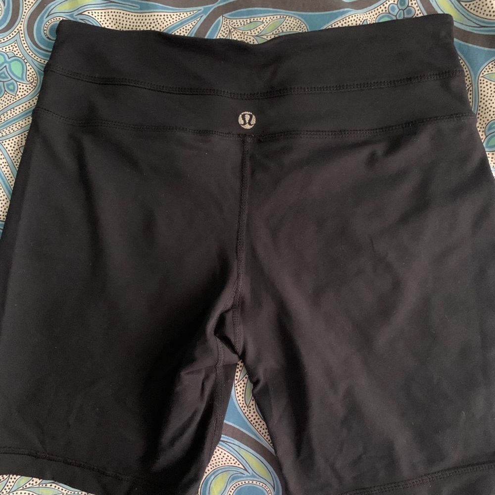lululemon athletica Women's Classic Black Bike Shorts